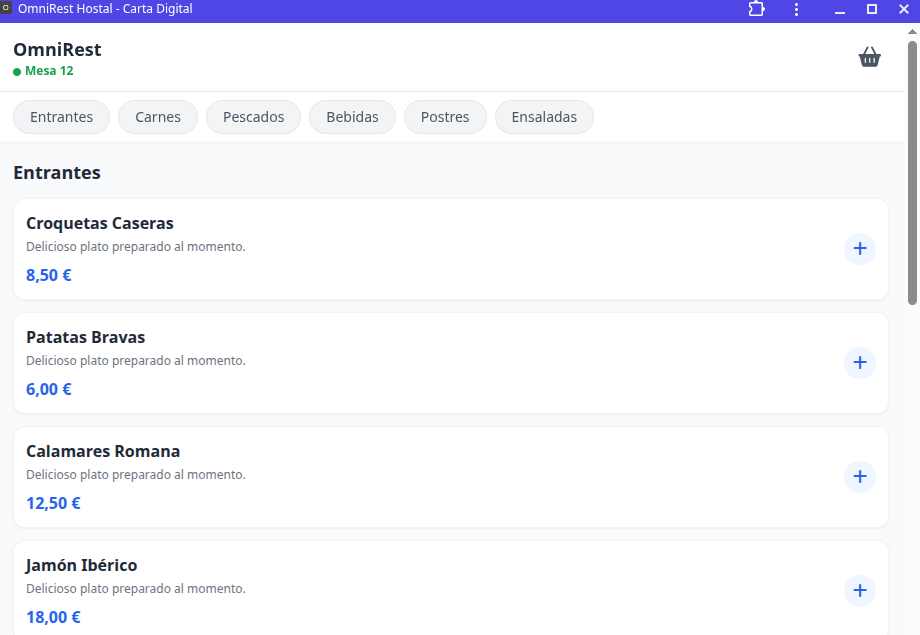 Carta Digital Móvil